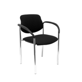 Silla de oficina Piqueras y Crespo Styl Bali - Brazos fijos · - Ref. fabricante 27CRBALI100CB - Negro