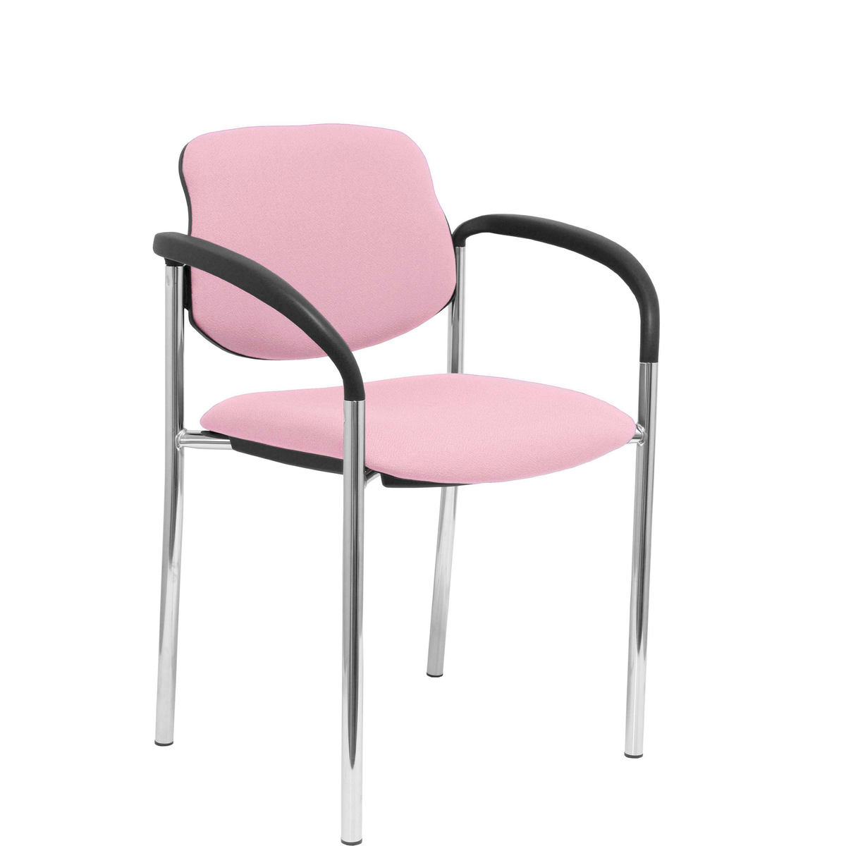 Silla de oficina Piqueras y Crespo Styl Bali - Brazos fijos · - Ref. fabricante 27CRBALI100CB - Rosa