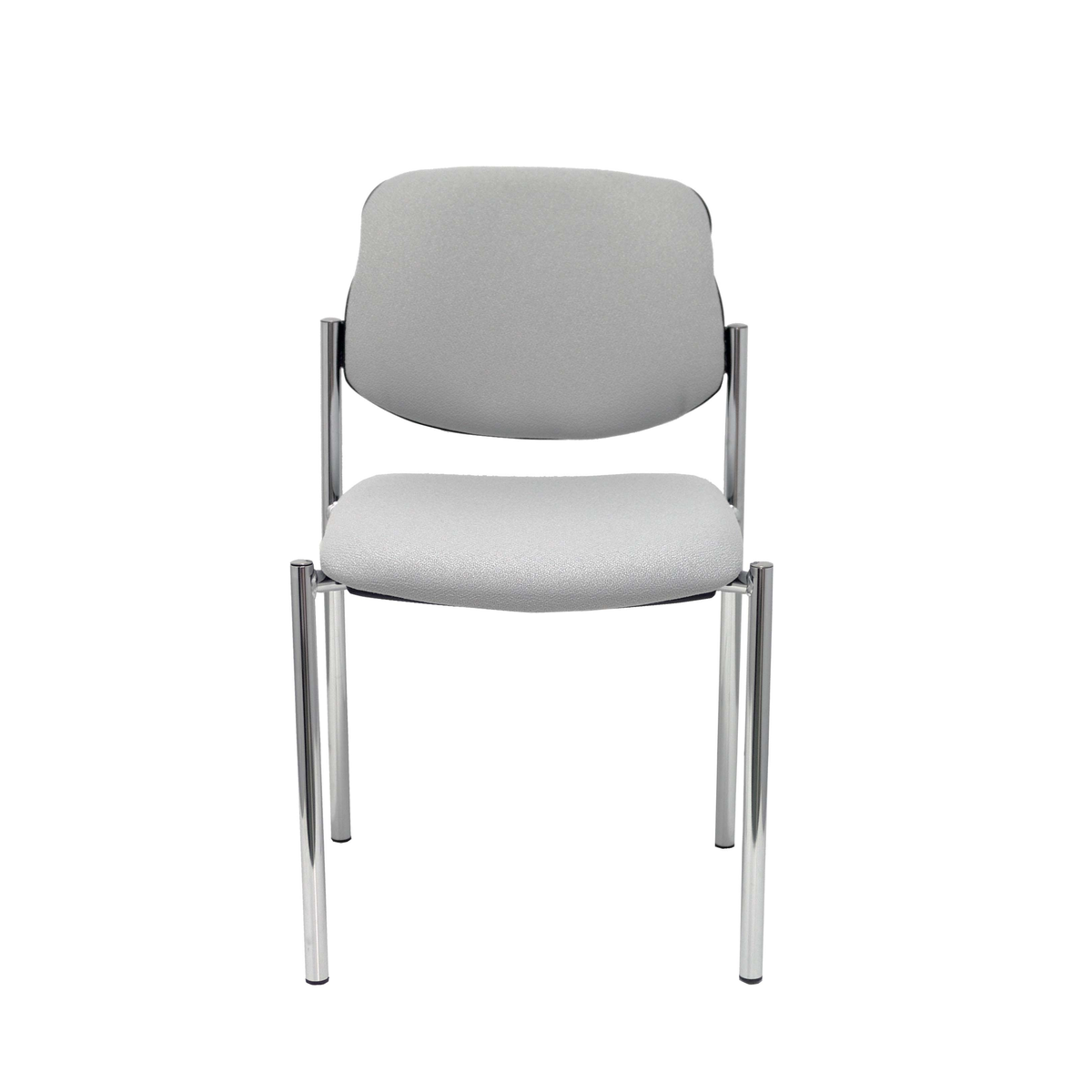 Silla de oficina Piqueras y Crespo Styl Bali - Chasis cromado - Ref. fabricante 27CRBALI100 - Gris