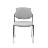 Silla de oficina Piqueras y Crespo Styl Bali - Chasis cromado - Ref. fabricante 27CRBALI100 - Gris