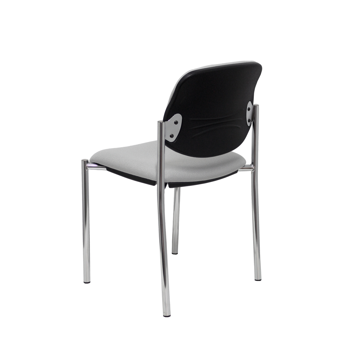 Silla de oficina Piqueras y Crespo Styl Bali - Chasis cromado - Ref. fabricante 27CRBALI100 - Gris
