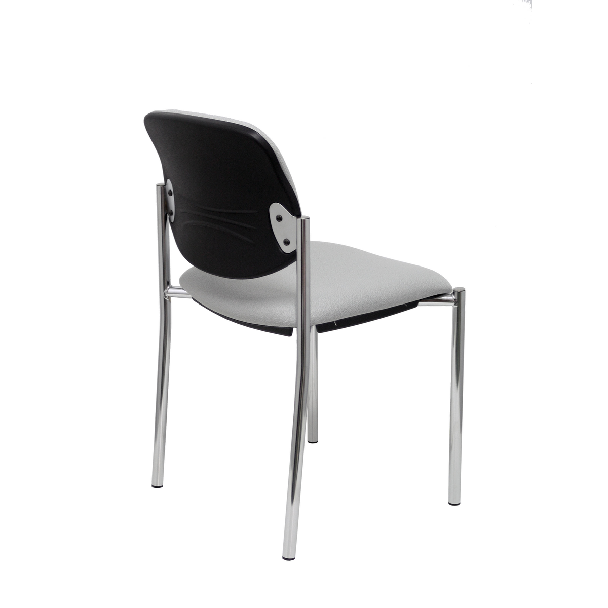 Silla de oficina Piqueras y Crespo Styl Bali - Chasis cromado - Ref. fabricante 27CRBALI100 - Gris