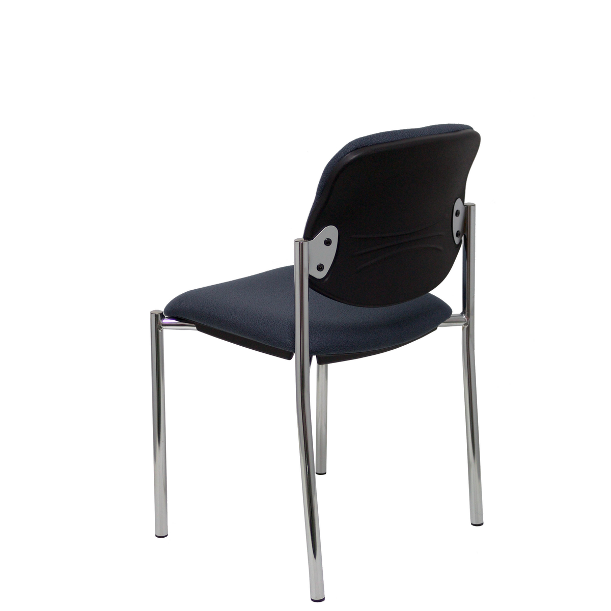 Silla de oficina Piqueras y Crespo Styl Bali - Chasis cromado - Ref. fabricante 27CRBALI100 - Gris Oscuro