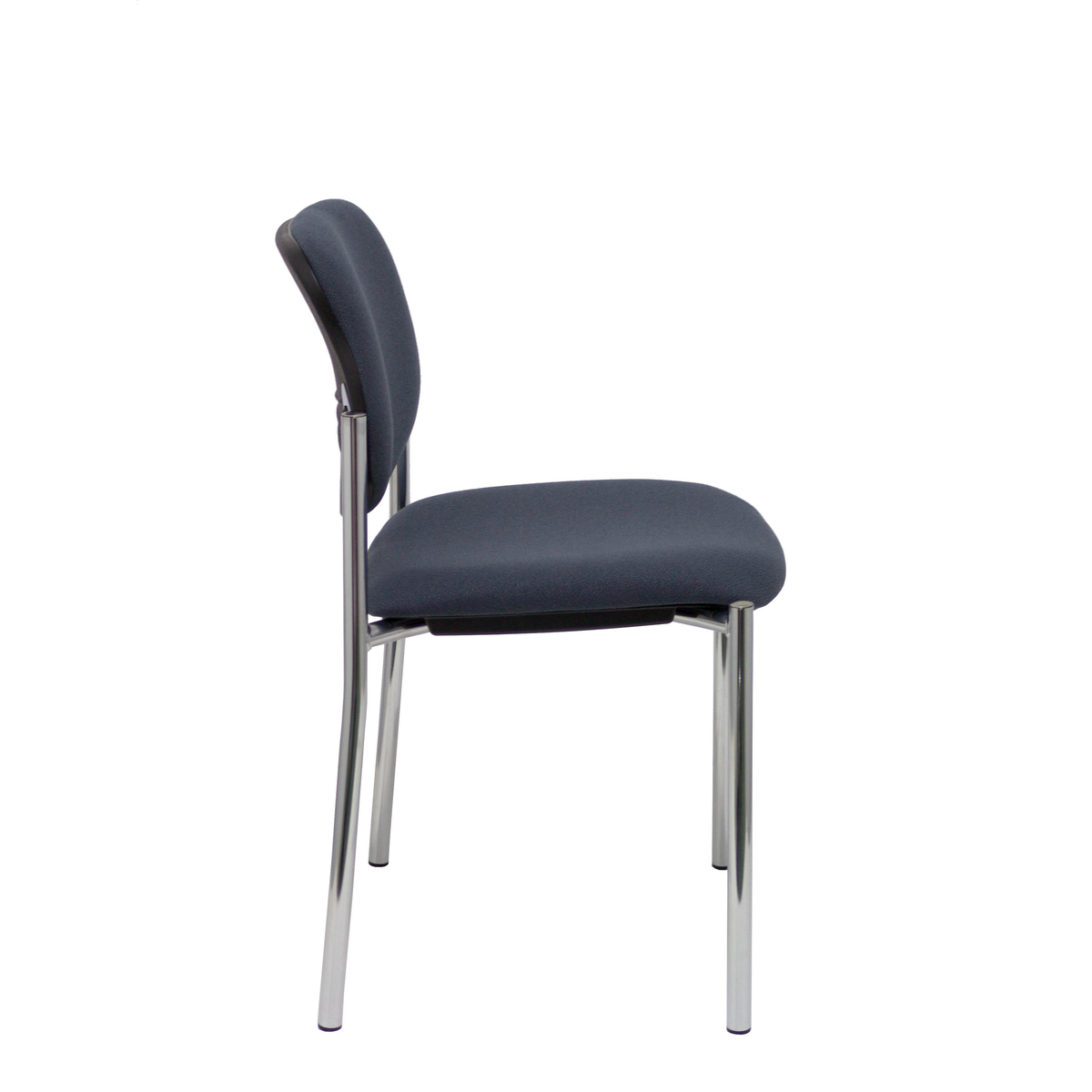 Silla de oficina Piqueras y Crespo Styl Bali - Chasis cromado - Ref. fabricante 27CRBALI100 - Gris Oscuro