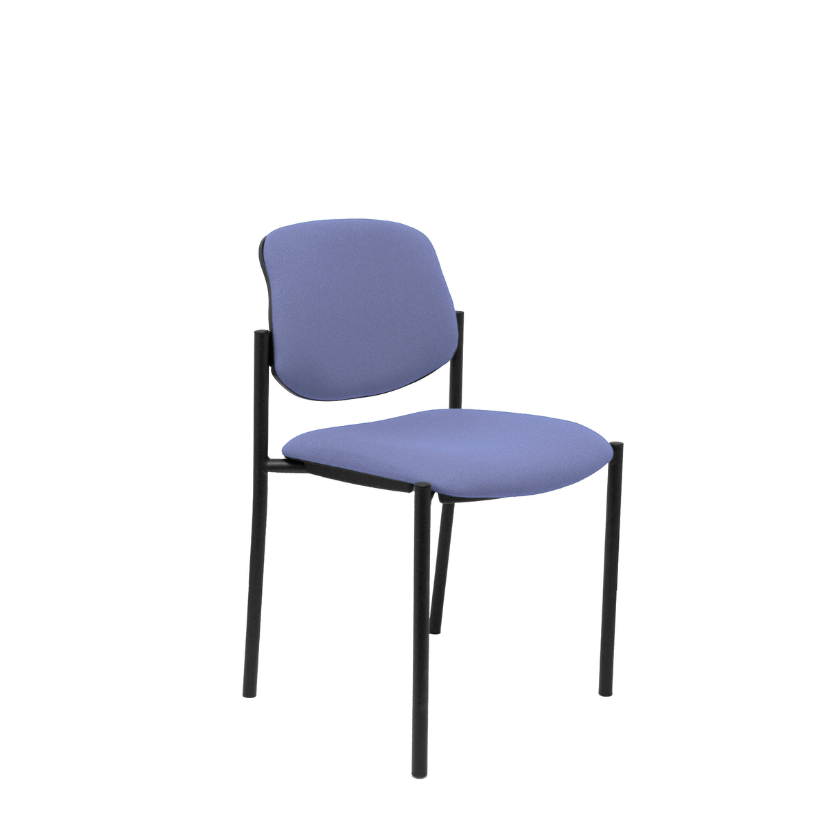 Silla de oficina Piqueras y Crespo Styl Bali - Chasis negro - Colores - Azul Claro