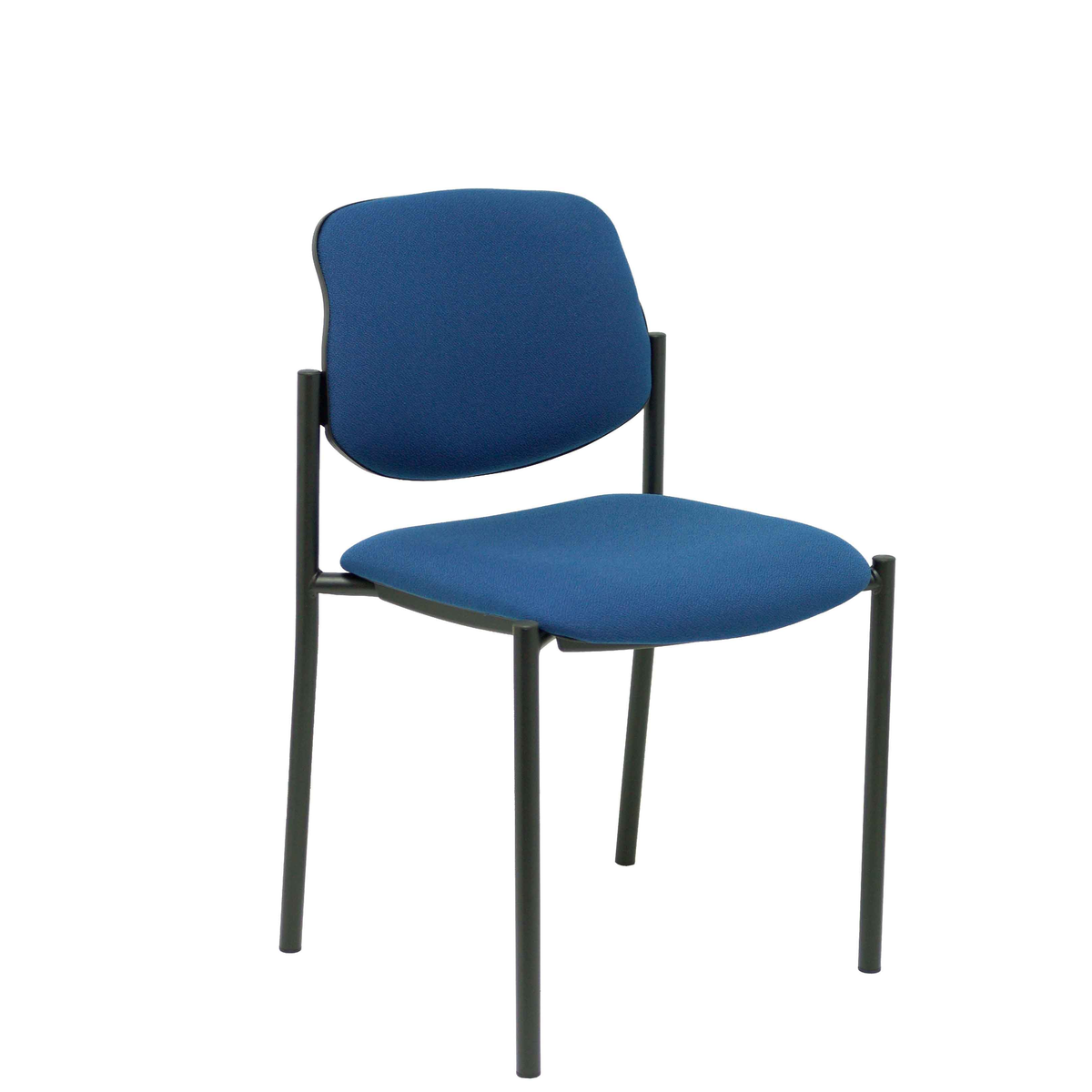 Silla de oficina Piqueras y Crespo Styl Bali - Chasis negro - Colores - Azul Marino