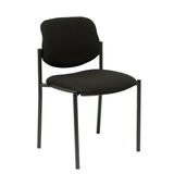 Silla de oficina Piqueras y Crespo Styl Bali - Chasis negro - Tonos neutros - Negro