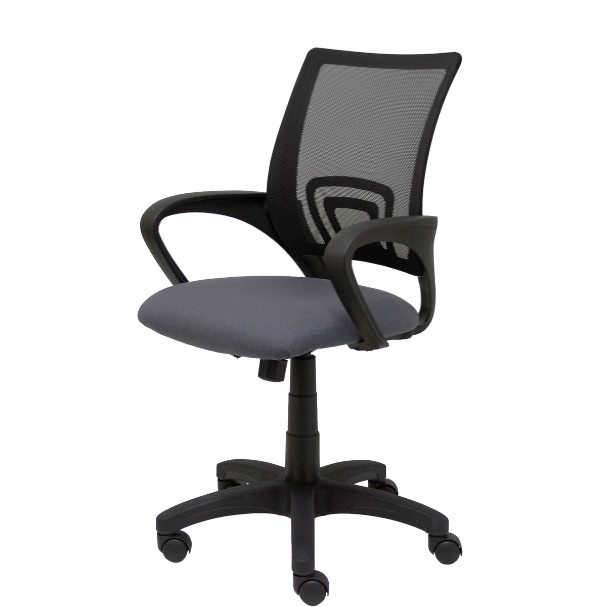 Silla de oficina Piqueras y Crespo Vianos Bali + Malla - Ref. fabricante 312BALI82 - Gris Oscuro