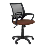 Silla de oficina Piqueras y Crespo Vianos Bali + Malla - Ref. fabricante 312BALI82 - Marron Oscuro