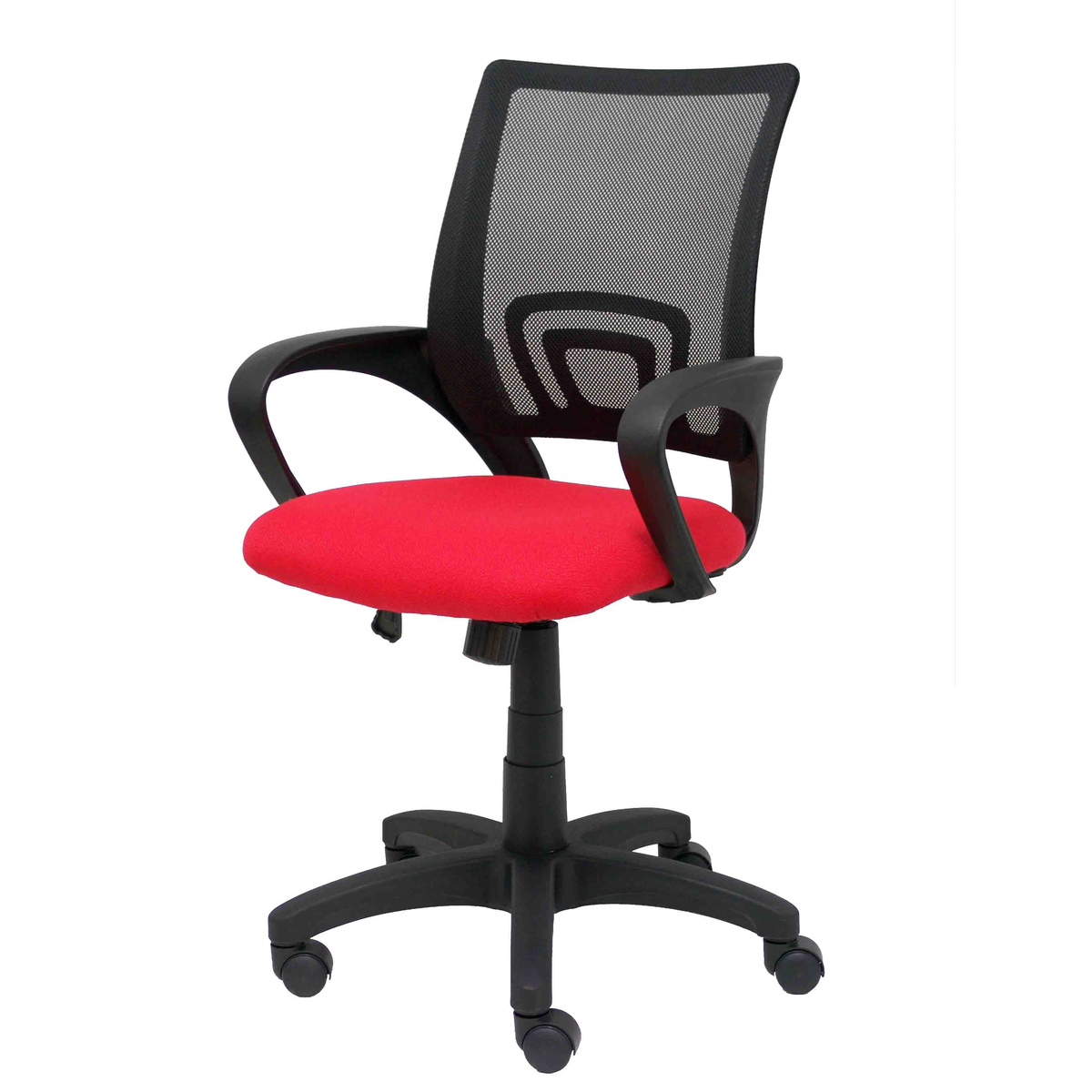Silla de oficina Piqueras y Crespo Vianos Bali + Malla - Ref. fabricante 312BALI82 - Rojo