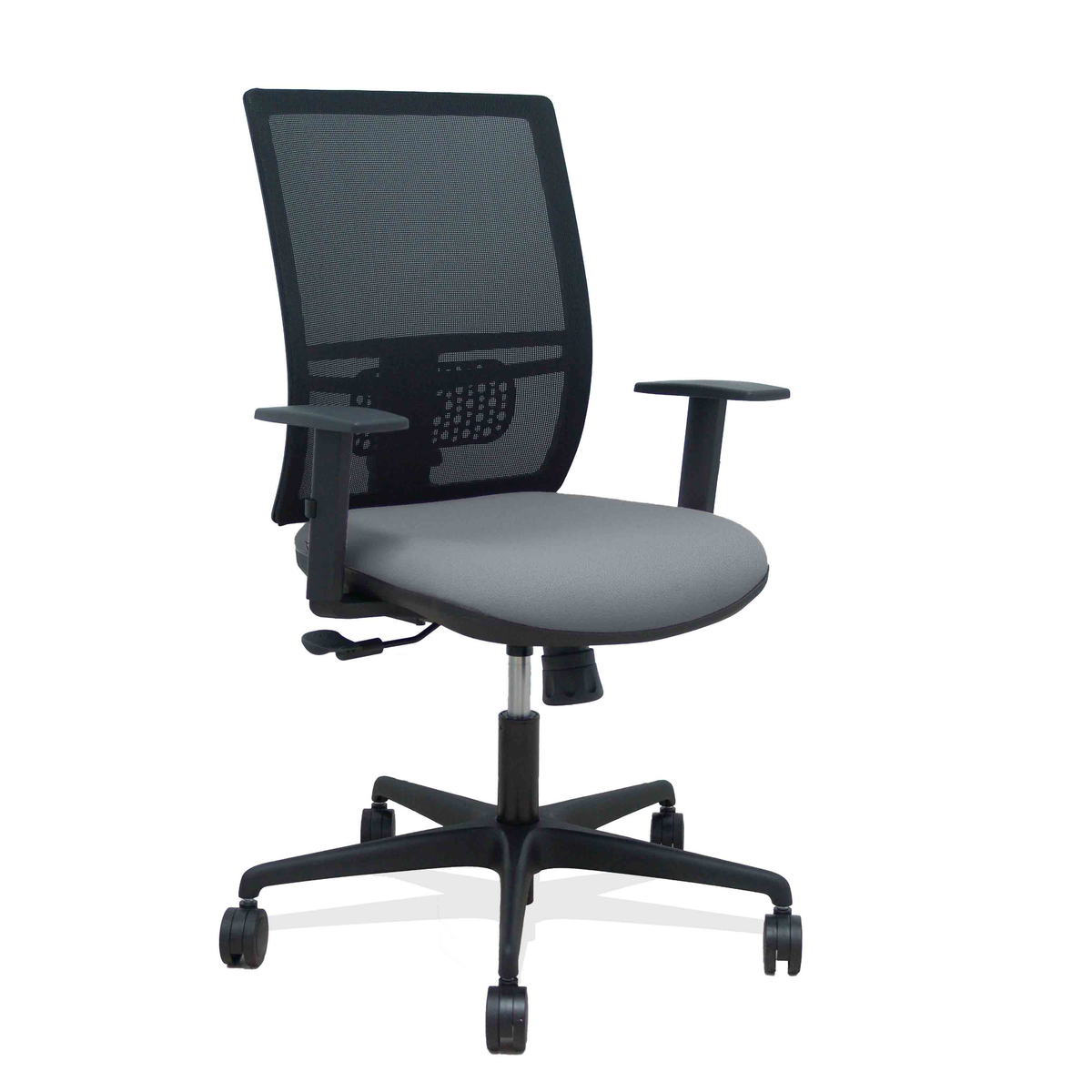Silla de oficina Piqueras y Crespo Yunquera Malla + Bali - Ref. fabricante 400SM840B100B10B68R65 - Gris