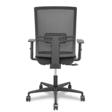 Silla de oficina Piqueras y Crespo Yunquera Malla + Bali - Ref. fabricante 400SM840B100B10B68R65 - Negro
