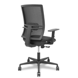 Silla de oficina Piqueras y Crespo Yunquera Malla + Bali - Ref. fabricante 400SM840B100B10B68R65 - Negro