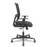 Silla de oficina Piqueras y Crespo Yunquera Malla + Bali - Ref. fabricante 400SM840B100B10B68R65 - Negro