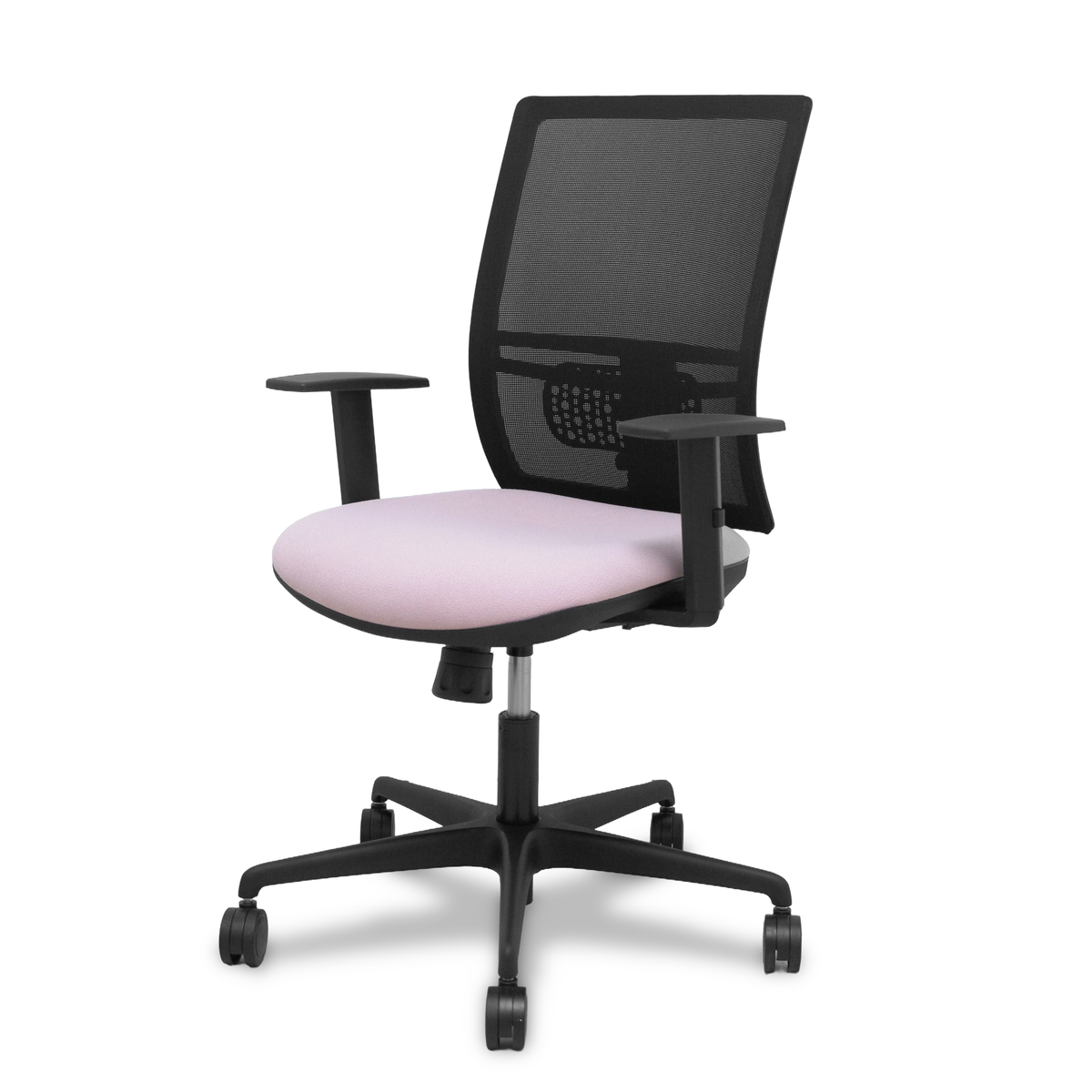 Silla de oficina Piqueras y Crespo Yunquera Malla + Bali - Ref. fabricante 400SM840B100B10B68R65 - Rosa