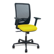 Silla de oficina Piqueras y Crespo Zulema Malla + Bali - Ref. fabricante 390SM840B100B2DB68R65 - Amarillo