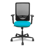 Silla de oficina Piqueras y Crespo Zulema Malla + Bali - Ref. fabricante 390SM840B100B2DB68R65 - Turquesa