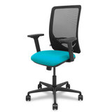 Silla de oficina Piqueras y Crespo Zulema Malla + Bali - Ref. fabricante 390SM840B100B2DB68R65 - Turquesa