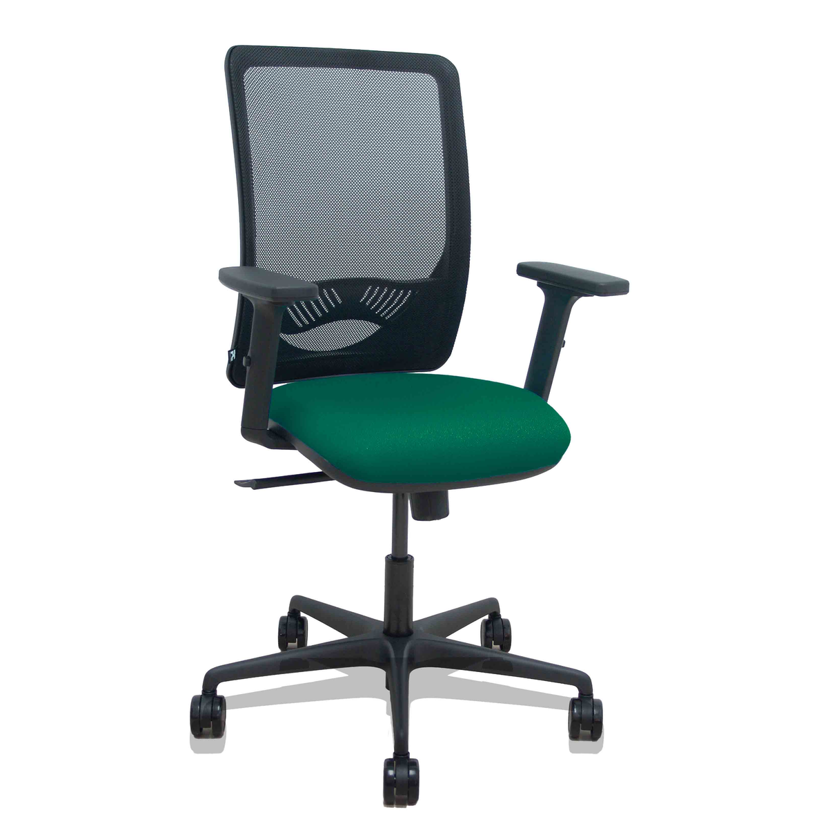 Silla de oficina Piqueras y Crespo Zulema Malla + Bali - Ref. fabricante 390SM840B100B2DB68R65 - Verde Botella