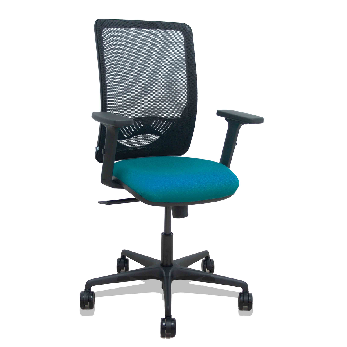 Silla de oficina Piqueras y Crespo Zulema Malla + Bali - Ref. fabricante 390SM840B100B2DB68R65 - Verde Petroleo