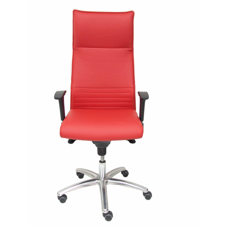 Sillón de oficina Piqueras y Crespo Albacete Piel - Rojo