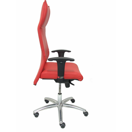 Sillón de oficina Piqueras y Crespo Albacete Piel - Rojo