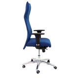 Sillón de oficina Piqueras y Crespo Albacete Bali - Ref. fabricante 206SBALI100 - Azul Marino