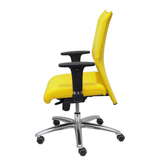 Sillón de oficina Piqueras y Crespo Albacete Confidente Bali - Ref. fabricante 207SBALI100 - Amarillo