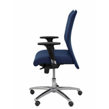Sillón de oficina Piqueras y Crespo Albacete Confidente Bali - Ref. fabricante 207SBALI100 - Azul Marino