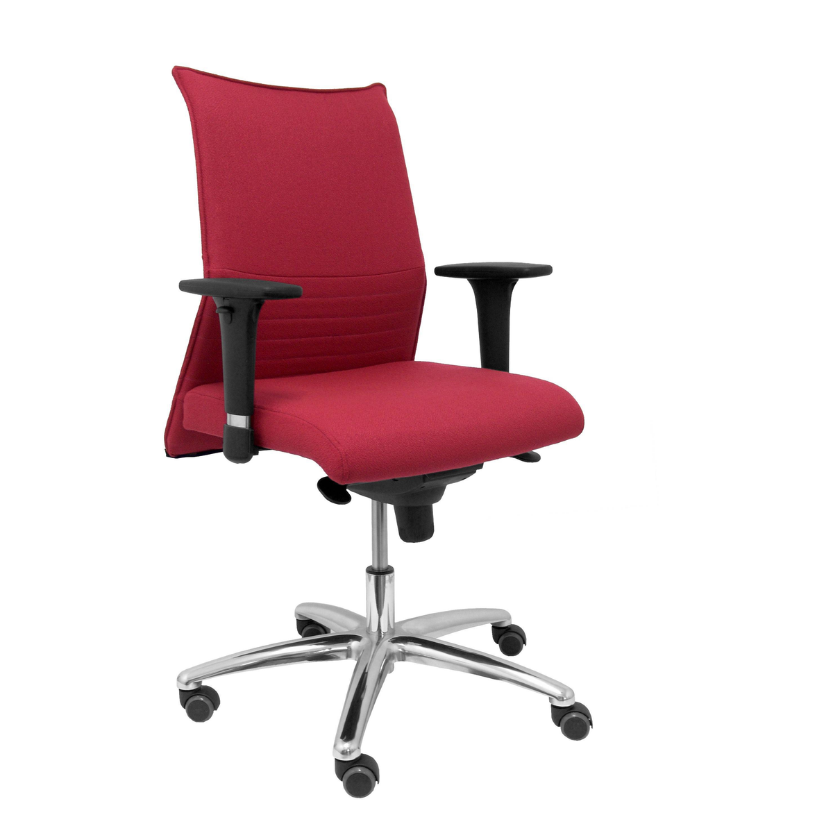Sillón de oficina Piqueras y Crespo Albacete Confidente Bali - Ref. fabricante 207SBALI100 - Granate