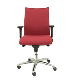 Sillón de oficina Piqueras y Crespo Albacete Confidente Bali - Ref. fabricante 207SBALI100 - Granate