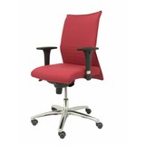 Sillón de oficina Piqueras y Crespo Albacete Confidente Bali - Ref. fabricante 207SBALI100 - Granate