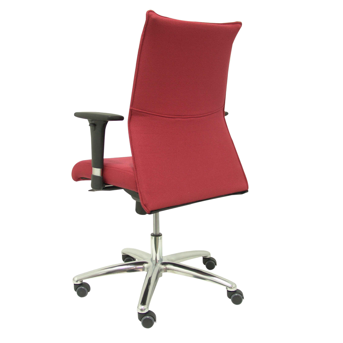 Sillón de oficina Piqueras y Crespo Albacete Confidente Bali - Ref. fabricante 207SBALI100 - Granate
