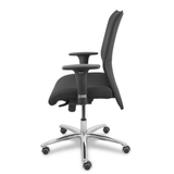 Sillón de oficina Piqueras y Crespo Albacete Confidente Bali - Ref. fabricante 207SBALI100 - Negro