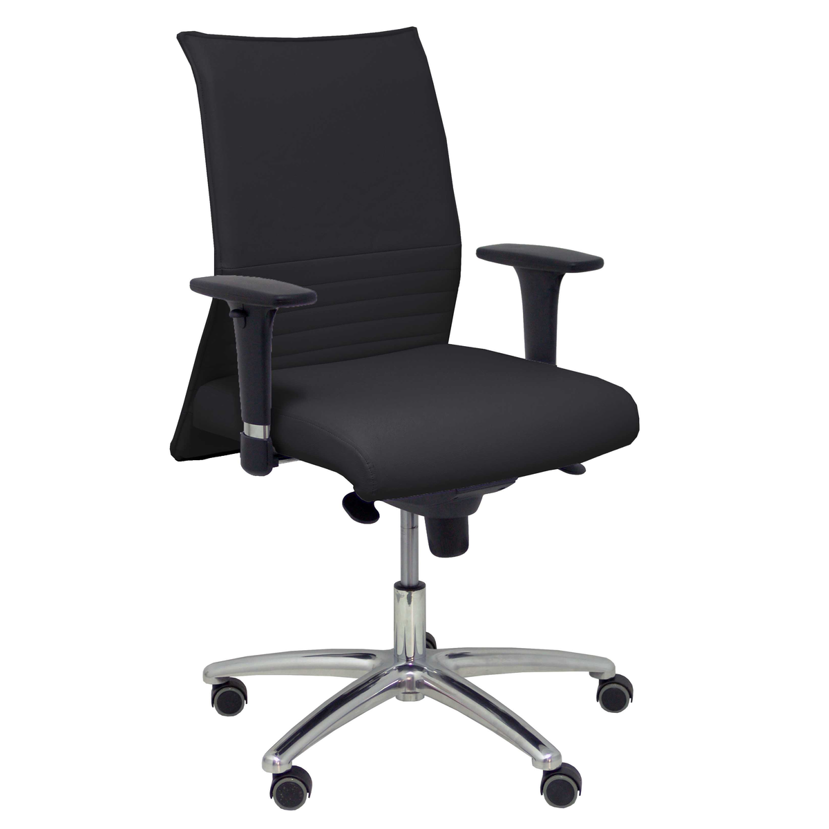 Sillón de oficina Piqueras y Crespo Albacete Confidente Xl - Ref. fabricante 207SXLSPBL - Negro
