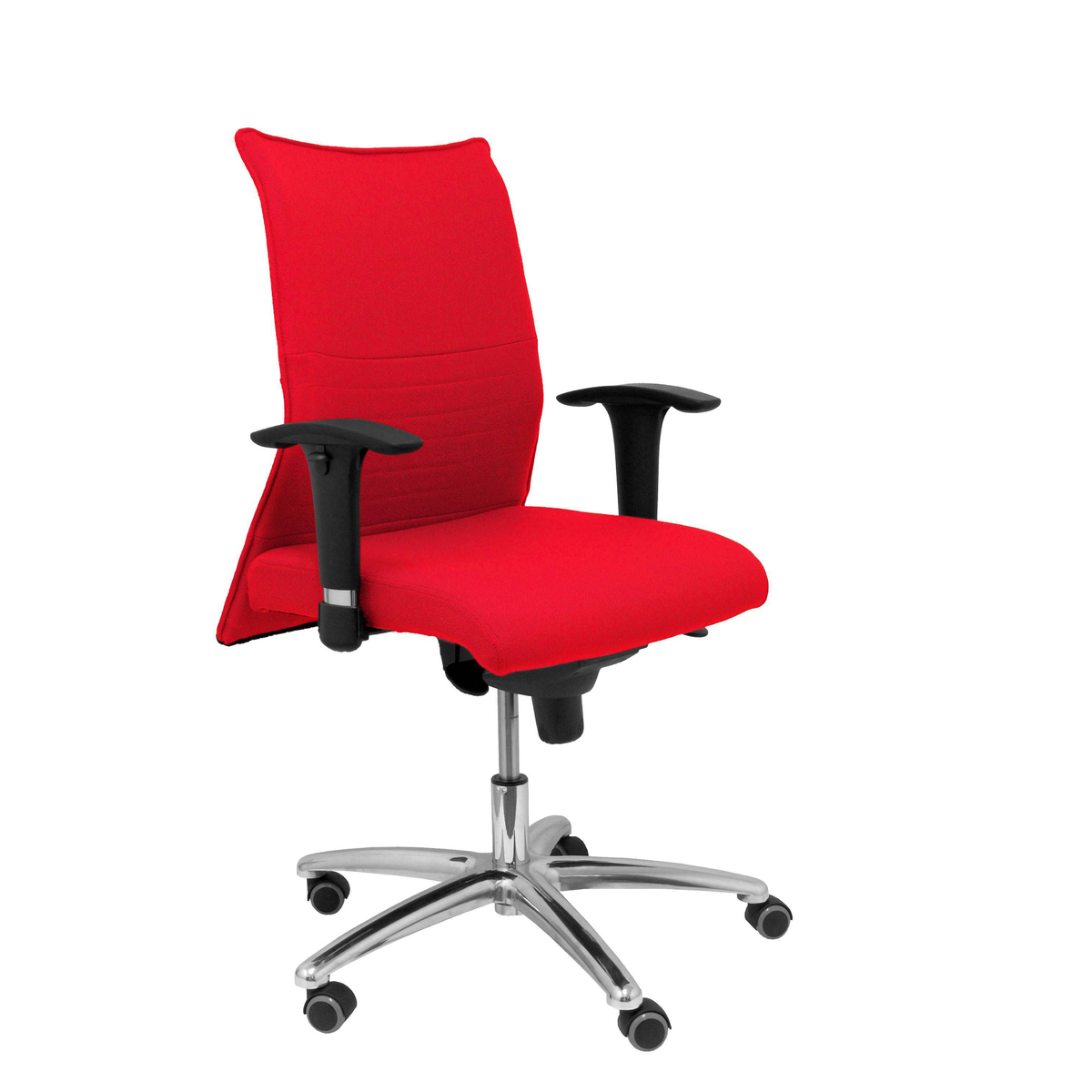 Sillón de oficina Piqueras y Crespo Albacete Confidente Xl Bali - Ref. fabricante 207SXLBALI100 - Rojo