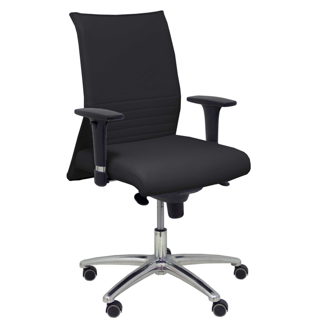 Sillón de oficina Piqueras y Crespo Albacete Confidente Xl Piel - Negro