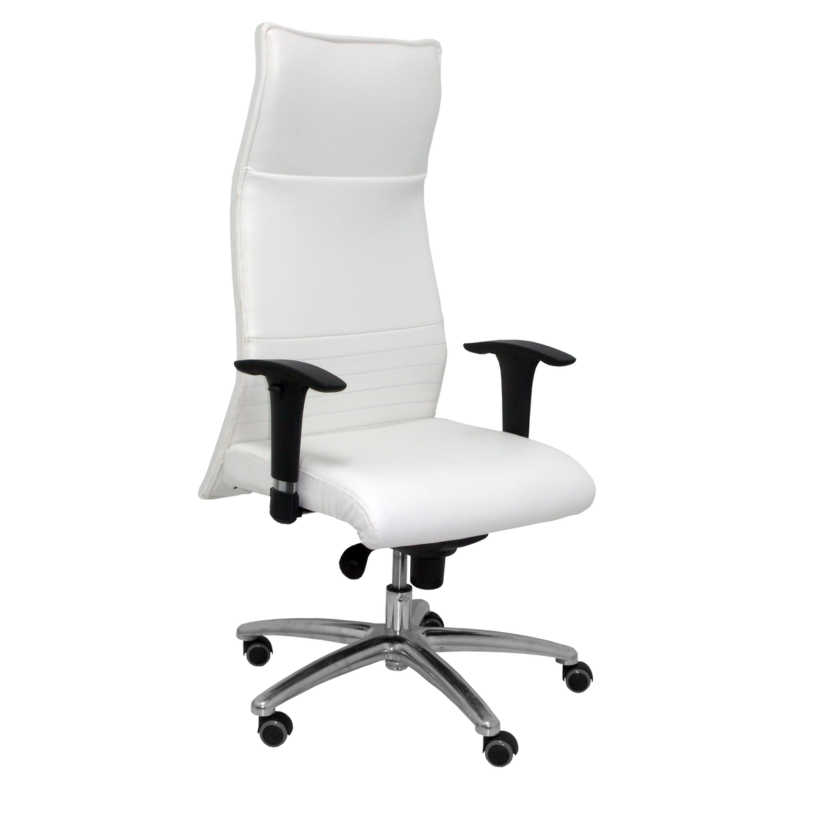 Sillón de oficina Piqueras y Crespo Albacete Similpiel - Blanco