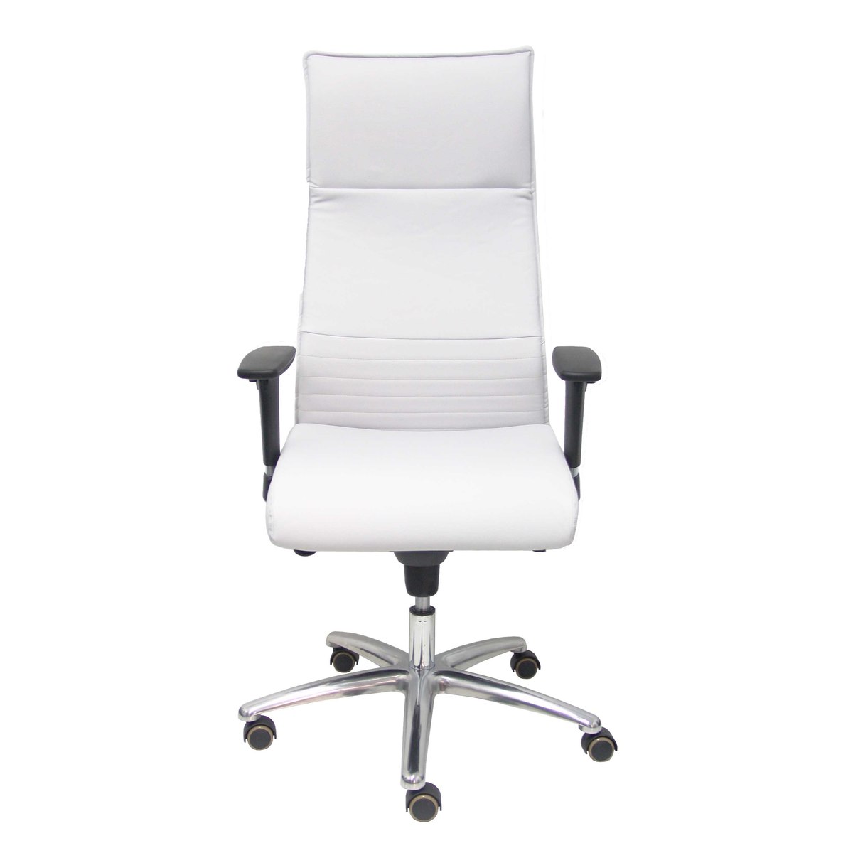 Sillón de oficina Piqueras y Crespo Albacete Similpiel - Gris Claro