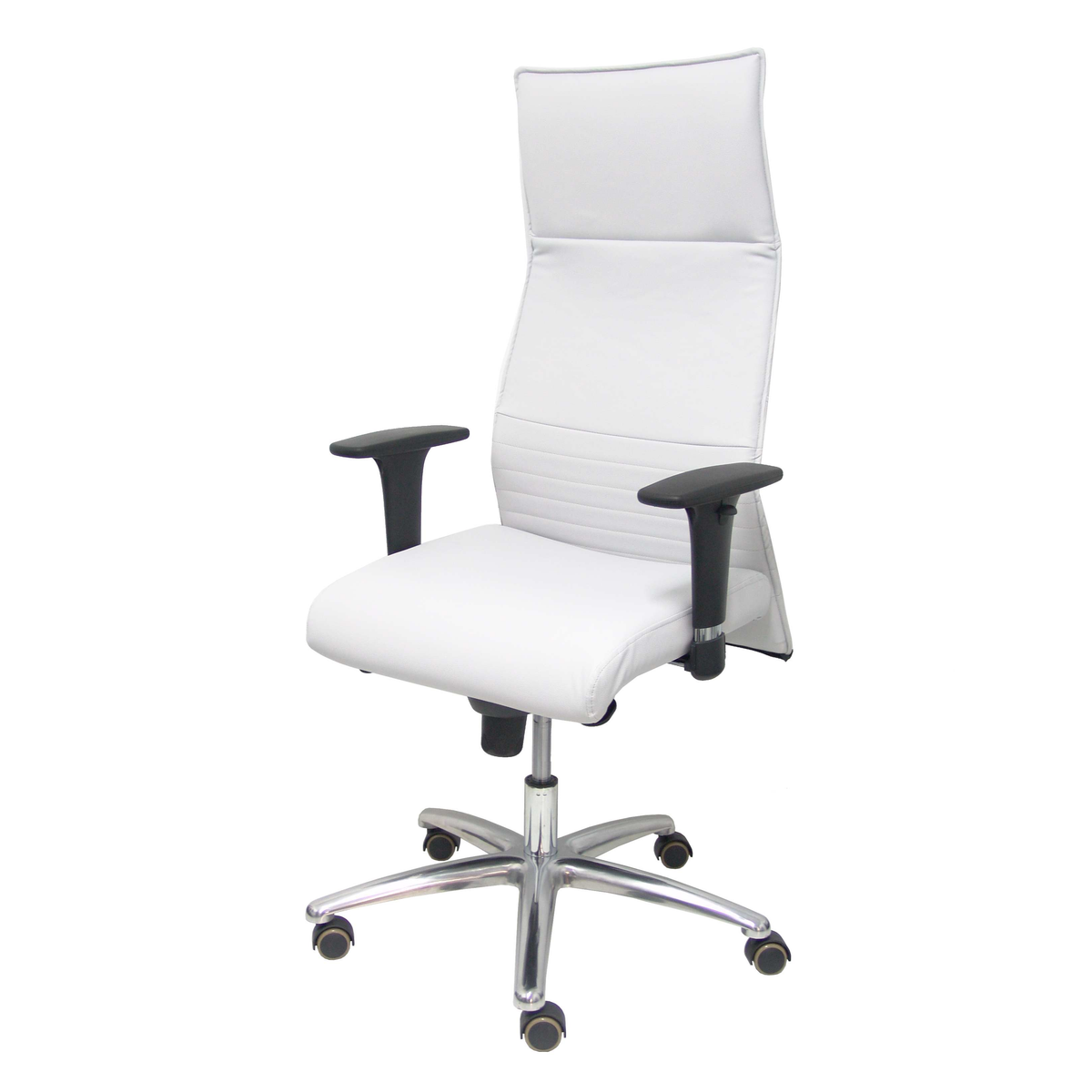 Sillón de oficina Piqueras y Crespo Albacete Similpiel - Gris Claro