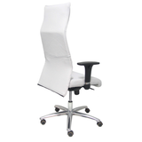 Sillón de oficina Piqueras y Crespo Albacete Similpiel - Gris Claro