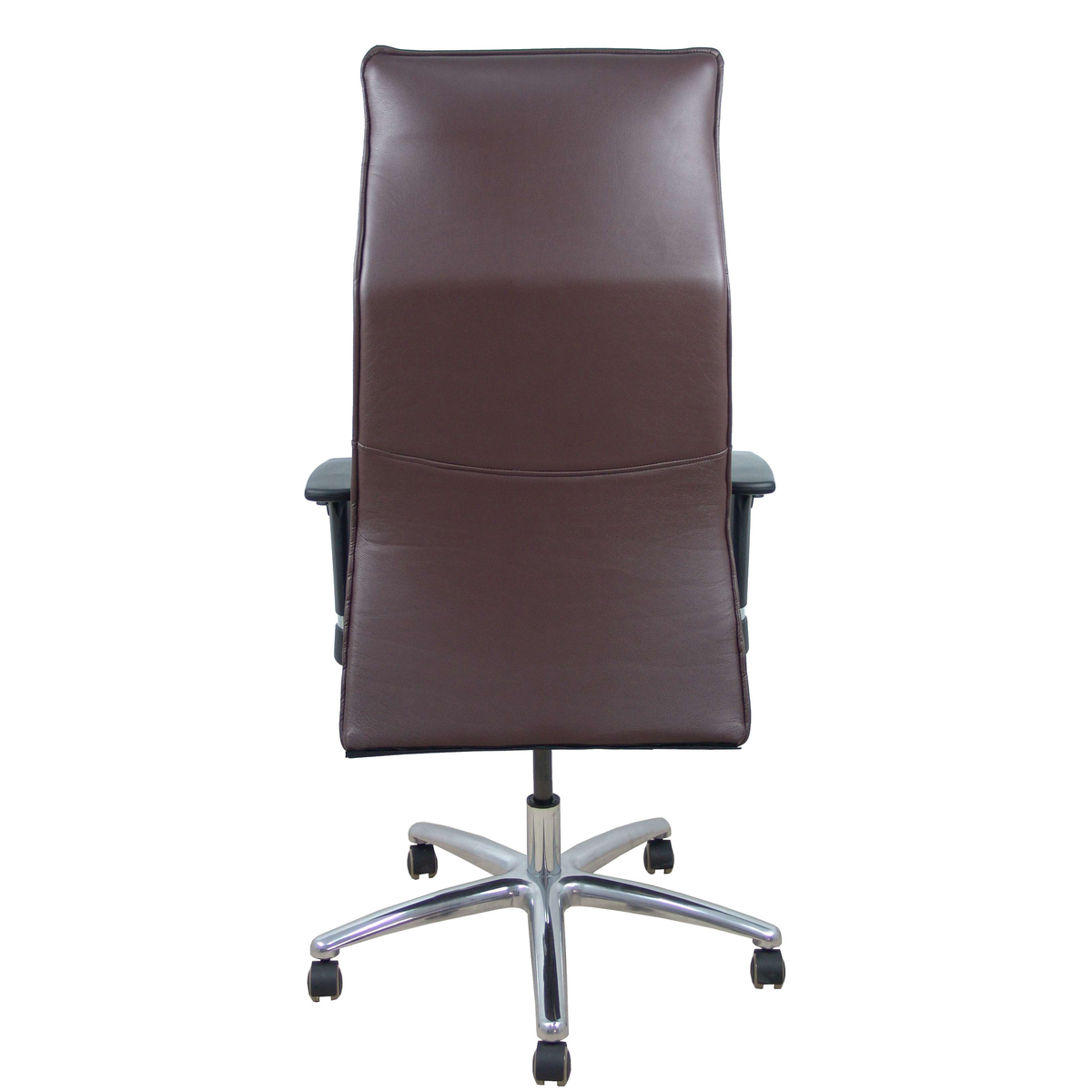 Sillón de oficina Piqueras y Crespo Albacete Similpiel - Marron Oscuro