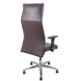 Sillón de oficina Piqueras y Crespo Albacete Similpiel - Marron Oscuro