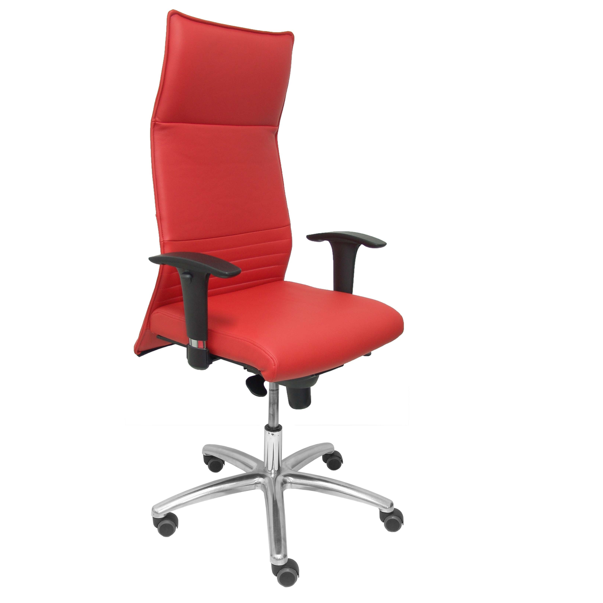 Sillón de oficina Piqueras y Crespo Albacete Similpiel - Rojo