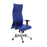 Sillón de oficina Piqueras y Crespo Albacete Xl Piel - Azul