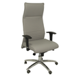 Sillón de oficina Piqueras y Crespo Albacete Xl Piel - Gris Oscuro