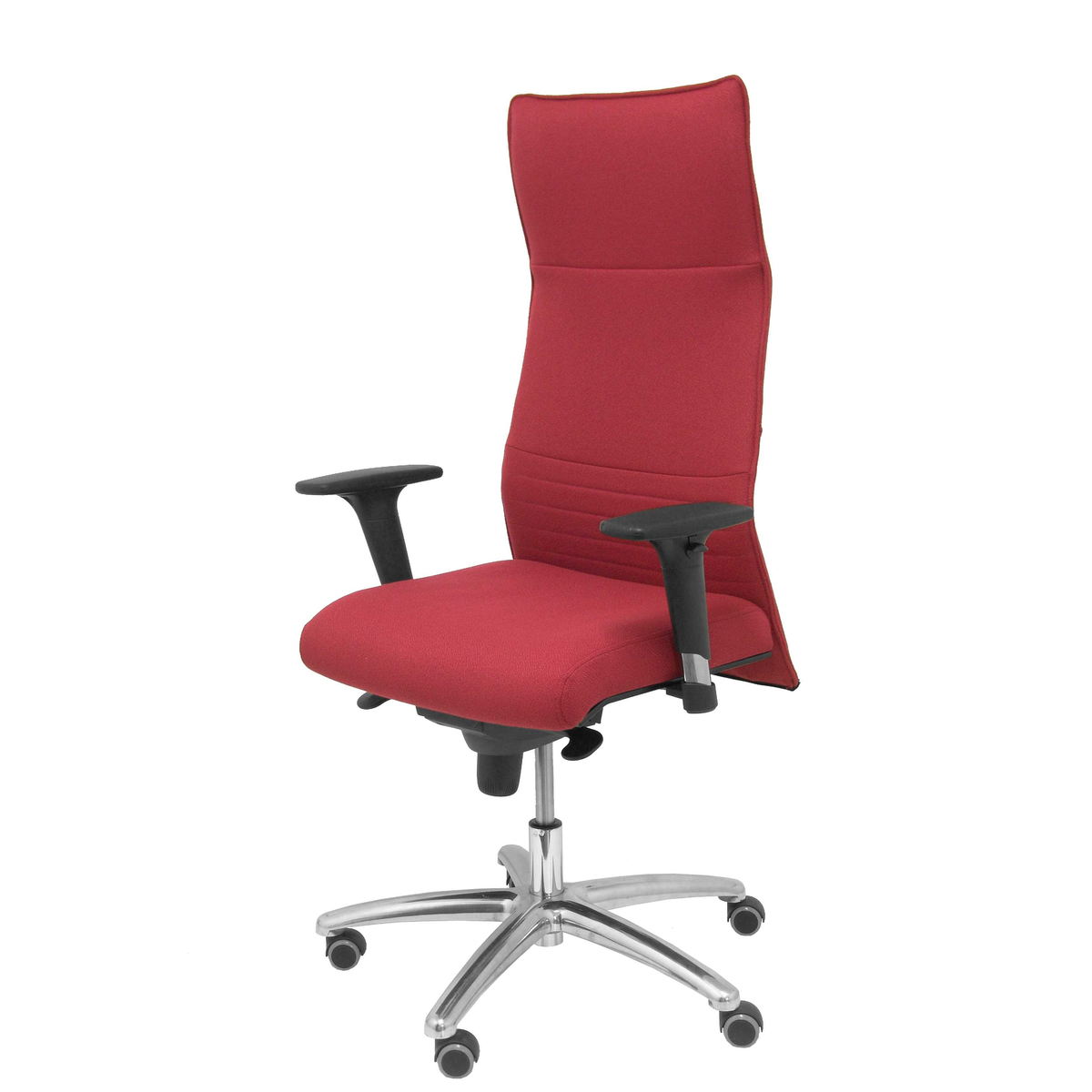 Sillón de oficina Piqueras y Crespo Albacete Xl Bali - Ref. fabricante 206SXLBALI100 - Granate