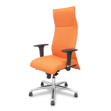 Sillón de oficina Piqueras y Crespo Albacete Xl Bali - Ref. fabricante 206SXLBALI100 - Naranja