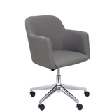 Sillón de oficina Piqueras y Crespo Athena Tela - Gris