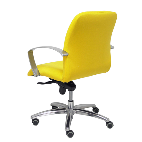 Sillón de oficina Piqueras y Crespo Caudete Confidente Bali - Ref. fabricante 116CBBALI10 - Amarillo